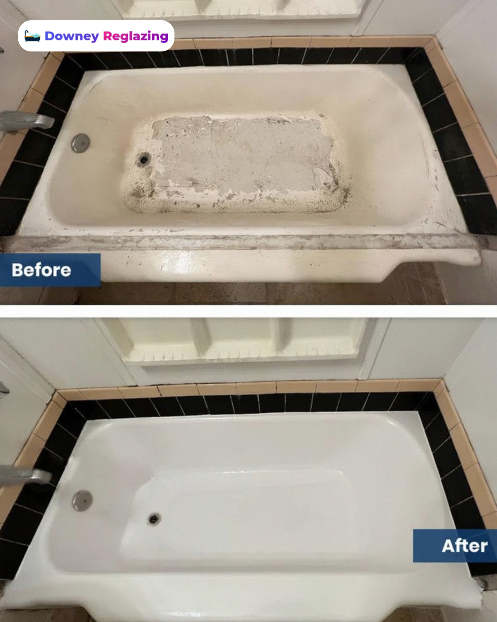 Professional Bathtub Reglazing by Downey Reglazing